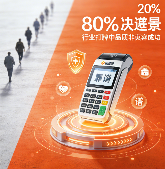 支付行业大洗牌：80%代理离场，银盛通微智能POS机坚守者靠“靠谱”逆袭！