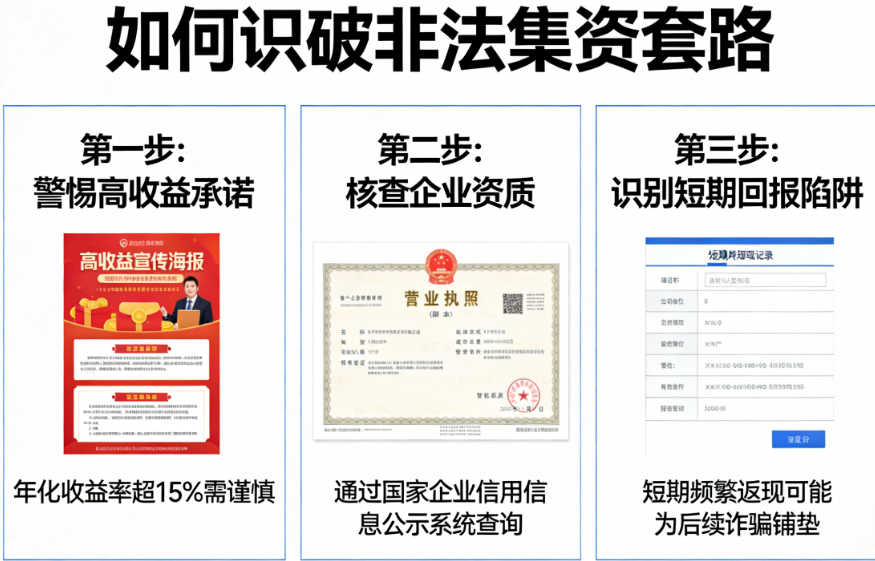 如何识破非法集资套路？