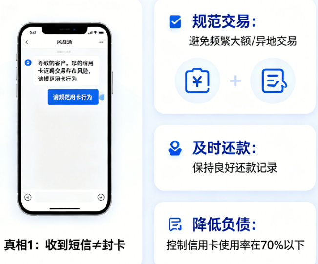 银盛通揭秘中信银行风控短信刷屏真相:收到≠封卡!3招保住信用卡额度!