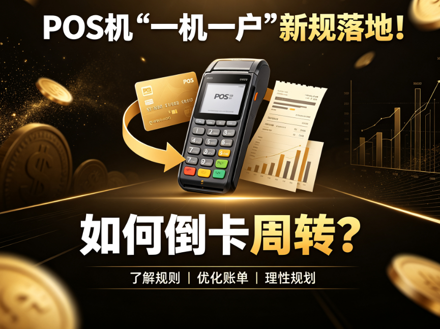 POS机“一机一户”新规落地!如何倒卡周转?