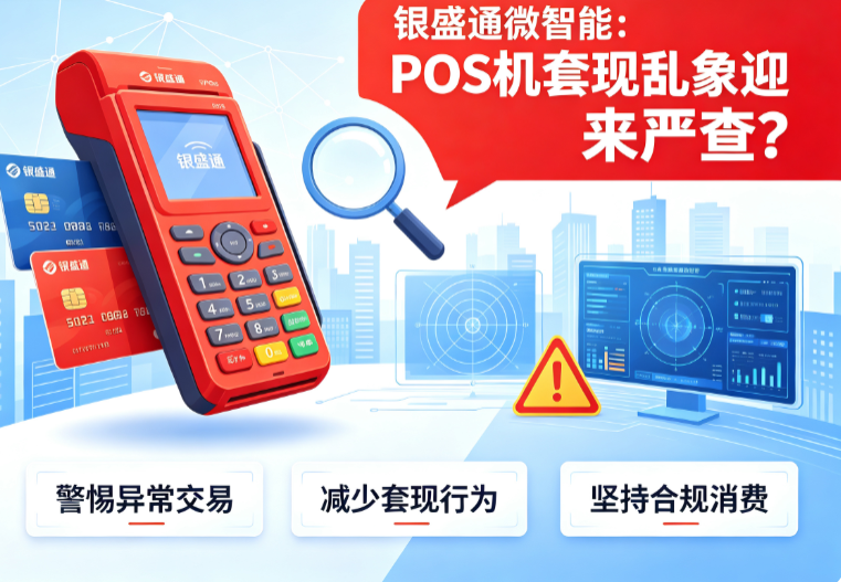 银盛通微智能:POS机套现乱象迎来严查?