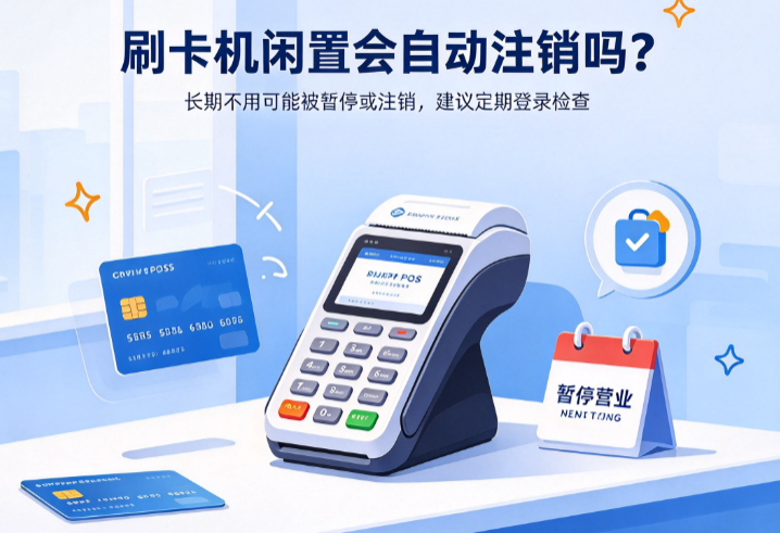 刷卡机闲置会自动注销吗？
