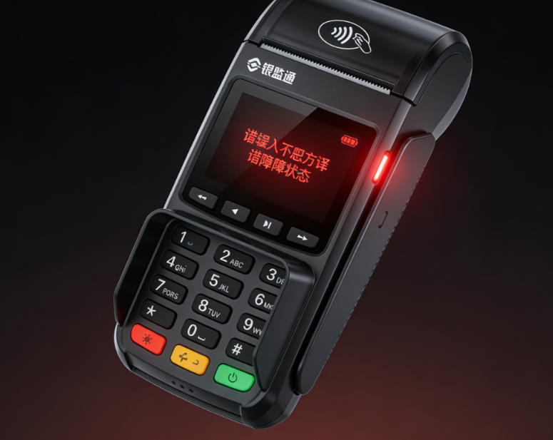 银盛通微智能POS机:刷卡机突然用不了?