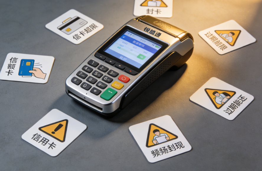 银盛通微智能POS机:信用卡降额封卡?避开这8个坑,用卡更安全!